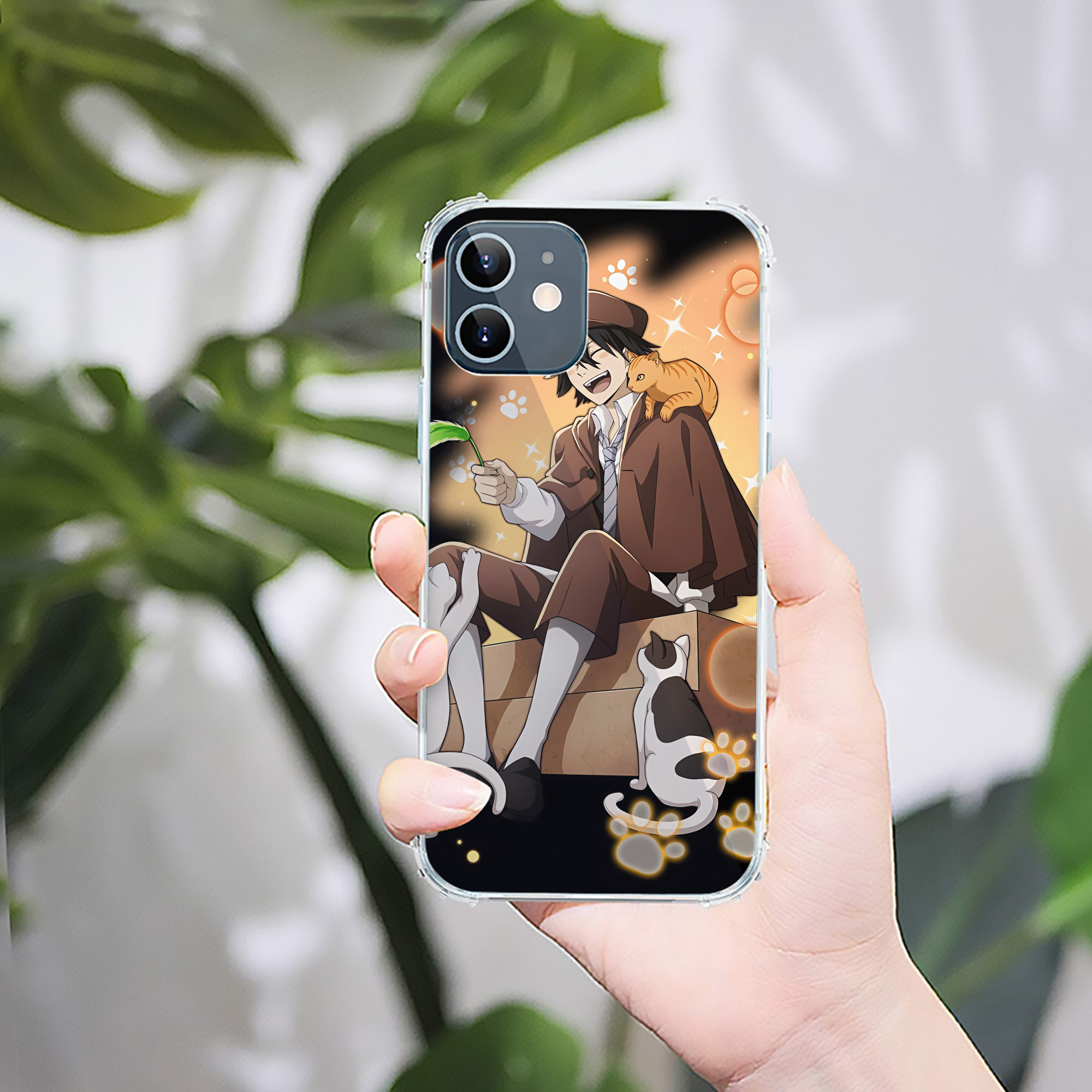 （画像用） 文豪ストレイドッグス Bungo Stray Dogs 【iPhone 12シリーズ対応】透明スマホケース（クリアソフトケース）